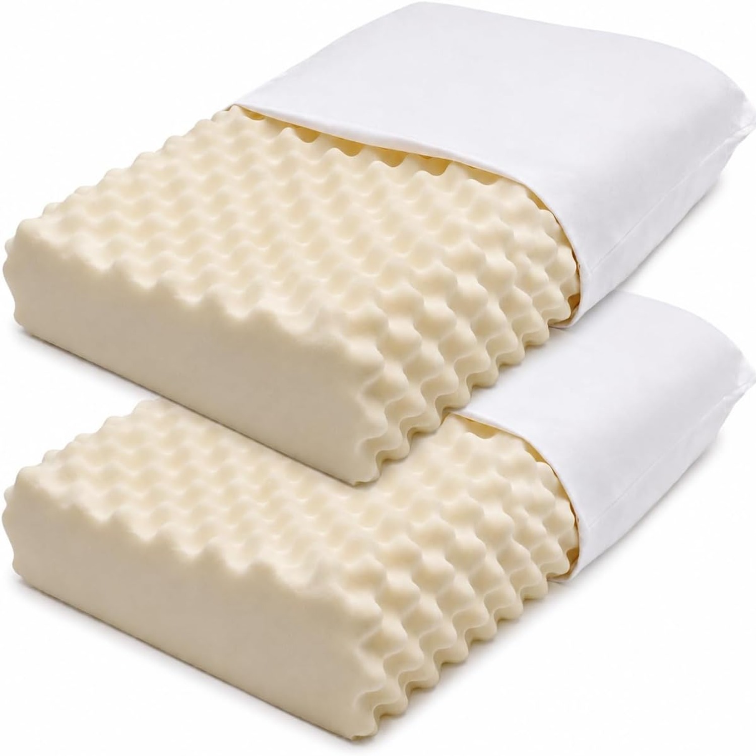 GOLS Organic Latex Contour Pillow with Organic Cotton Cover: image 2