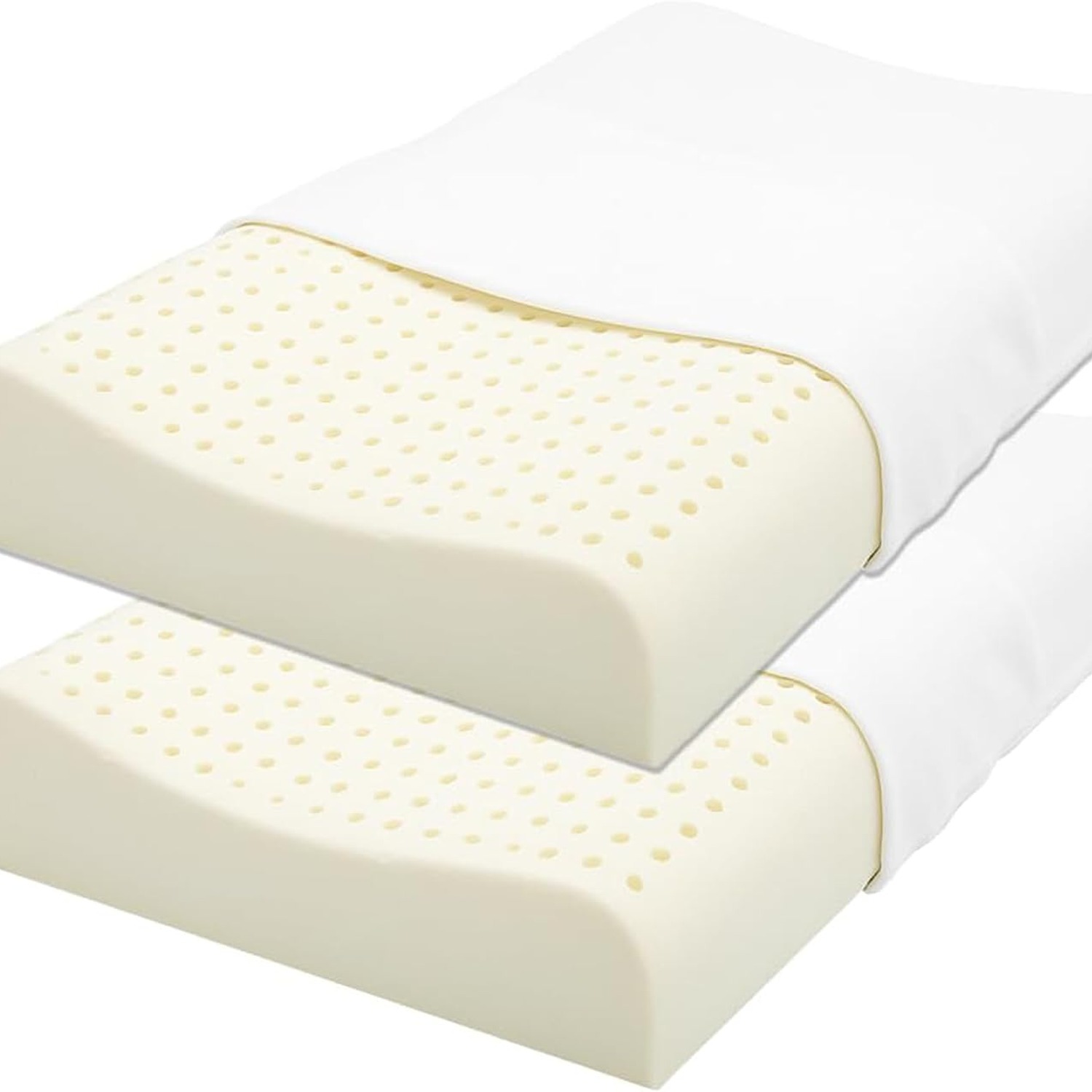 GOLS Organic Latex Contour Pillow with Organic Cotton Cover: image 8