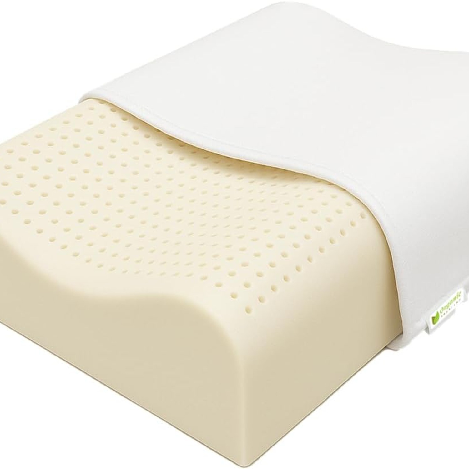 GOLS Organic Latex Contour Pillow with Organic Cotton Cover