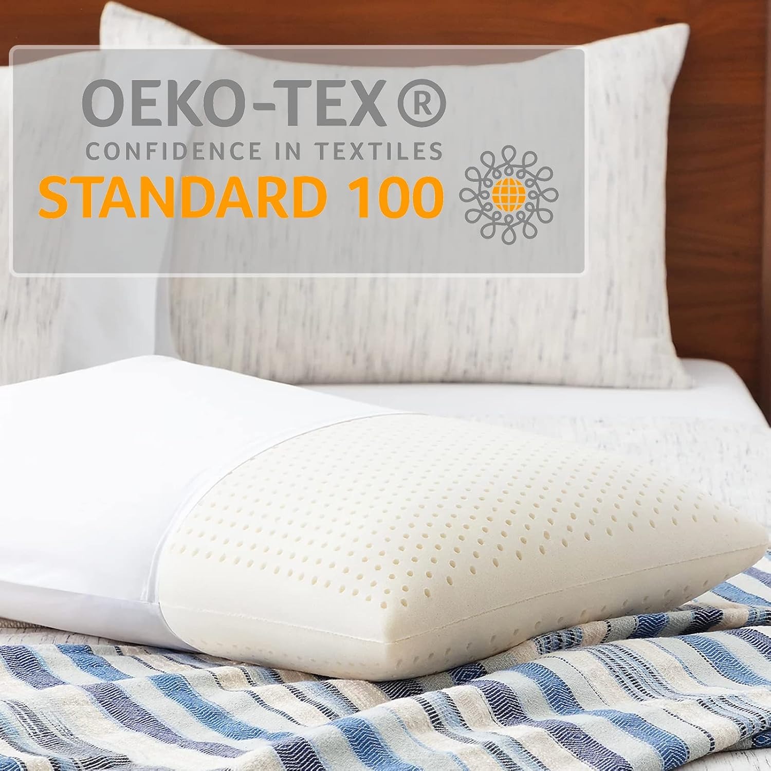 Medium Firm Talalay Latex Pillow: image 7