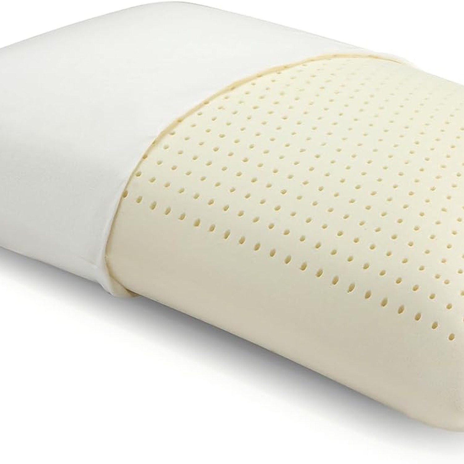 Soft Talalay Latex Pillow with Washable Cotton Cover